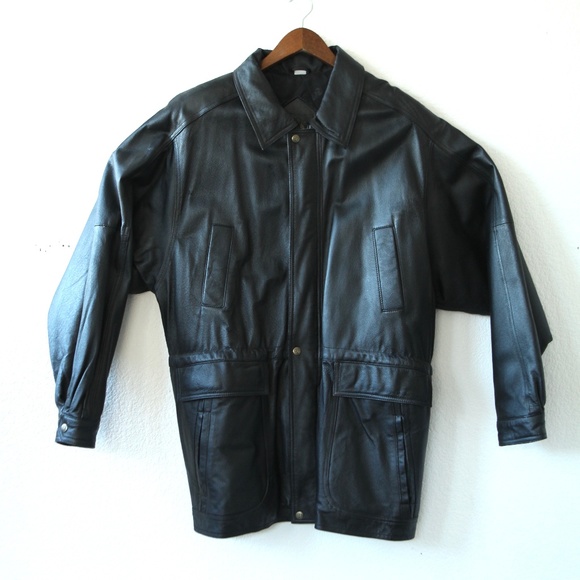 VTG Outdoor Exchange Women's Leather Jacket Coat